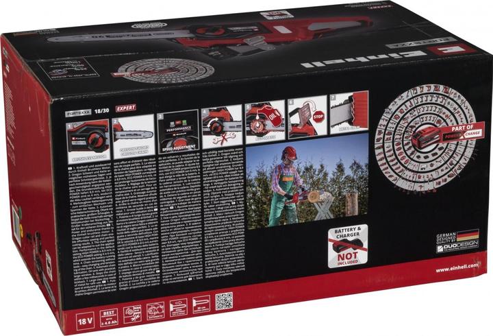 Actual product image Einhell 18 V Battery Chainsaw FORTEXXA 18/30 Power X-Change (Battery chain saw)