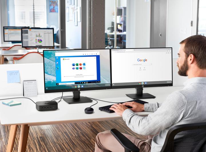 Produktbild HP Chromebox G3 34D71EA ChromeOS (Intel Core i7-10610U, 8 GB, 128 GB, Intel UHD Graphics)