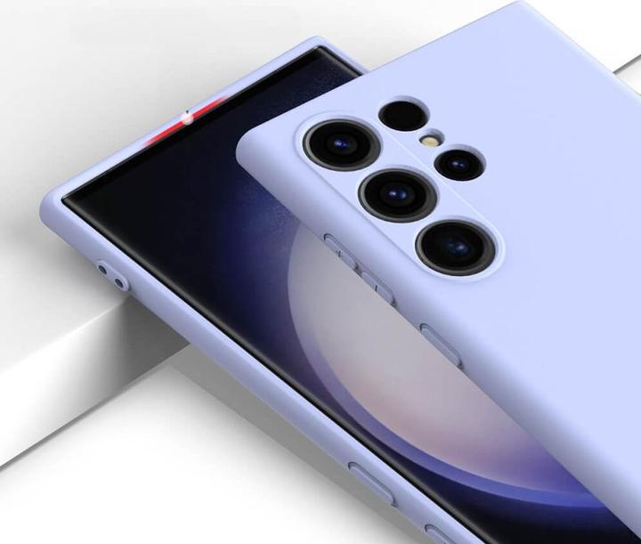 Produktbild Cover-Discount Silikon Gummi Hülle violett (Samsung Galaxy S24 Ultra)