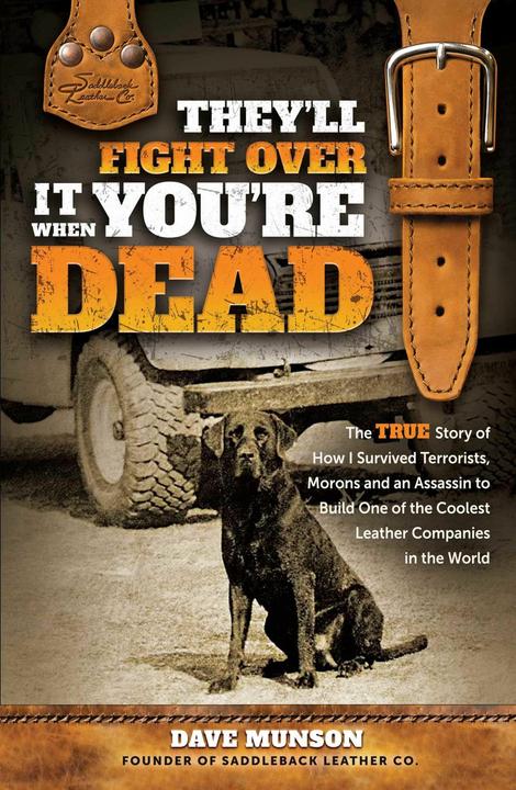 Produktbild They'll Fight over It When You're Dead (Englisch, Dave Munson, 2025)