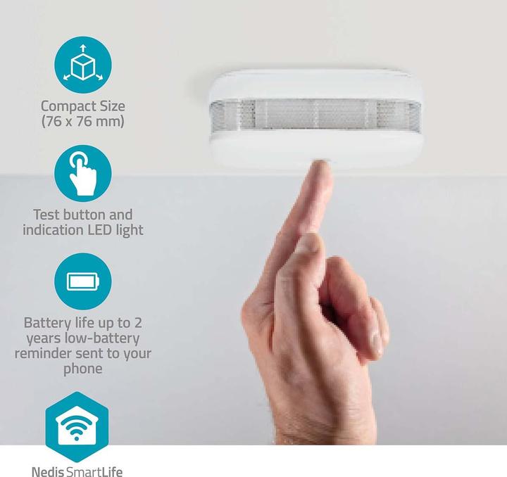 Image du produit Nedis SmartLife Rauchmelder