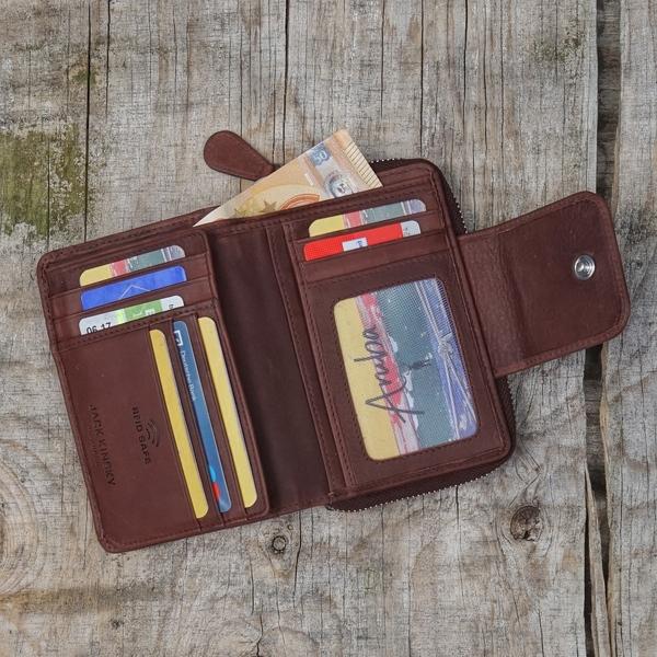 Image du produit Jack kinsky Aruba 511 Porte-monnaie en cuir 14 cm