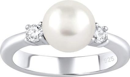 Produktbild Silvego Maya silver ring with real natural pearl LPS1496RW - Circuit: 57 mm (57, 925 Silber)