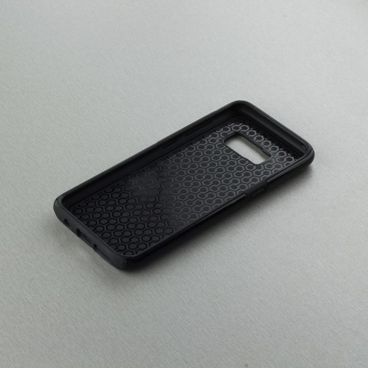 Actual product image PhoneLook Cover Hybrid Armor black Enjoy the little things (Samsung Galaxy S8)