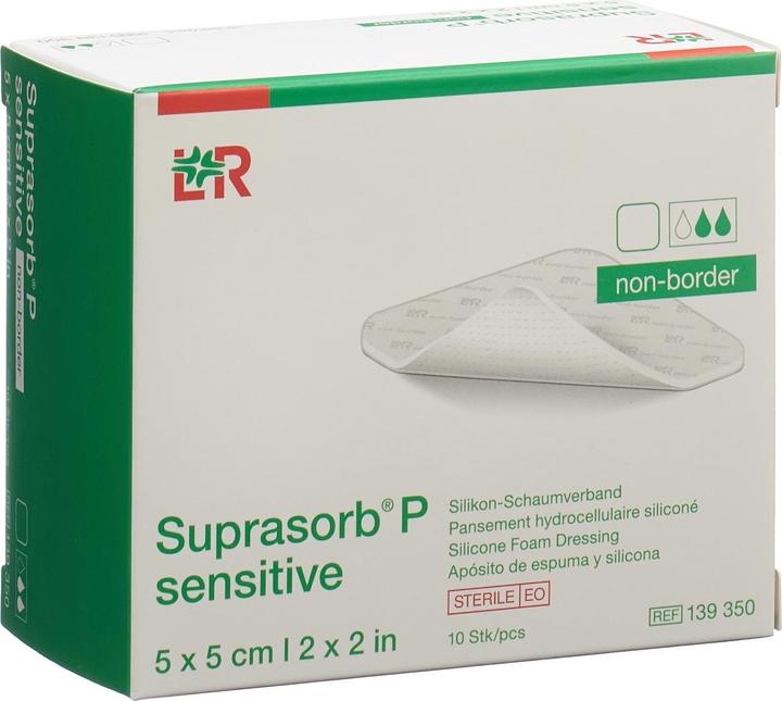 Image du produit Suprasorb P sensitive non-border 5x5cm (10 x)