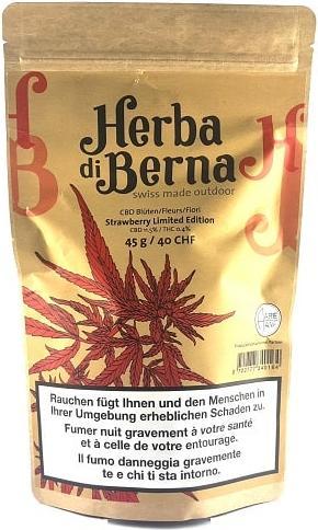 Produktbild Herba di Berna Strawberry Outdoor Limited Edition (45 g, Outdoor)