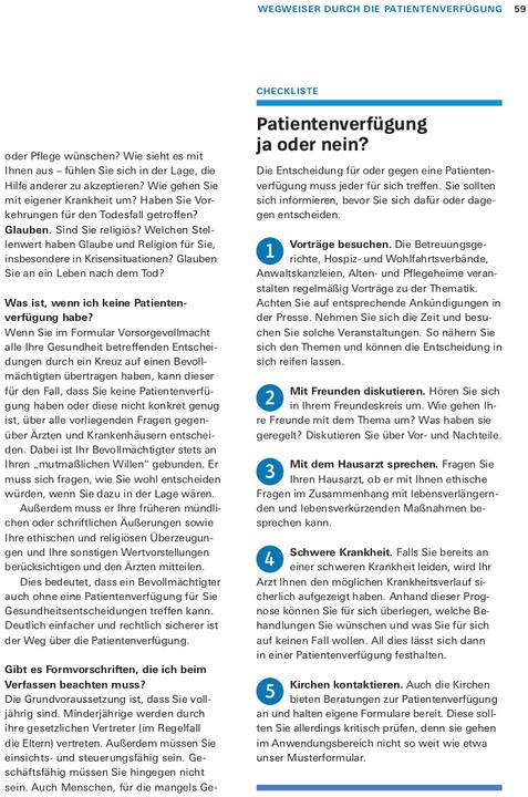 Produktbild Das Vorsorge-Set (Deutsch, Stiftung Warentest, 2024)