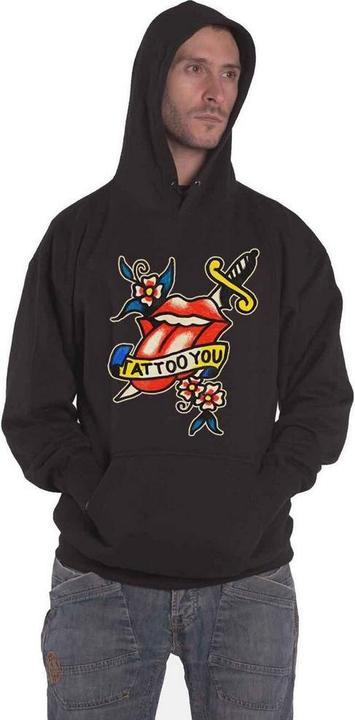 Immagine prodotto The Rolling Stones Felpa con cappuccio Unisex Adulto Tattoo You Lick (L)