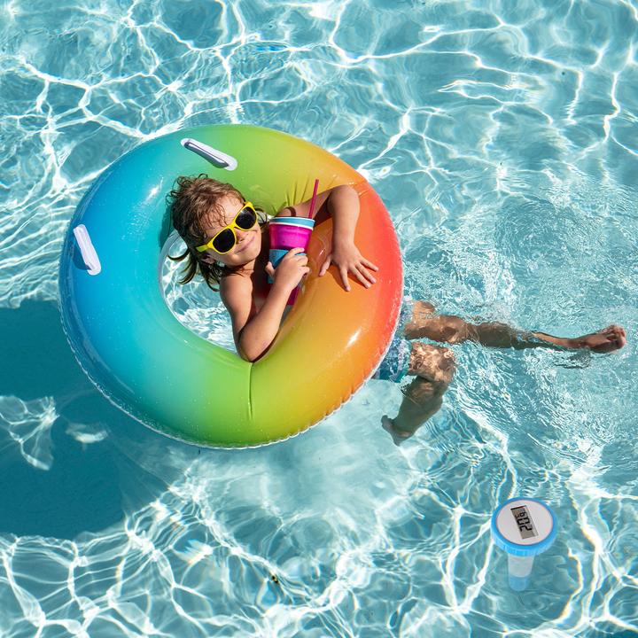 Produktbild Casativo Digitales Teich- und Poolthermometer mit LCD-Display, IPX8