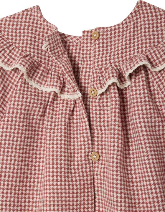 Produktbild Vertbaudet Baby Flanellkleid mit Vichykaro (68)