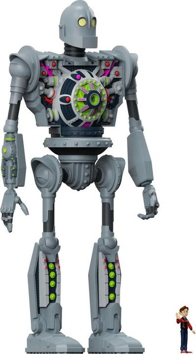 Actual product image Super7 The Iron Giant Super Cyborg Action Figure Iron Giant (Full Color) 28 cm