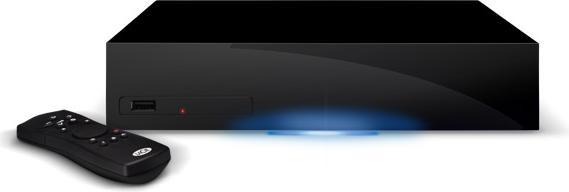 Actual product image LaCie LaCinema Black RECORD, HD Media Centre, 1000GB (1000 GB, Windows Vista, Win XP)