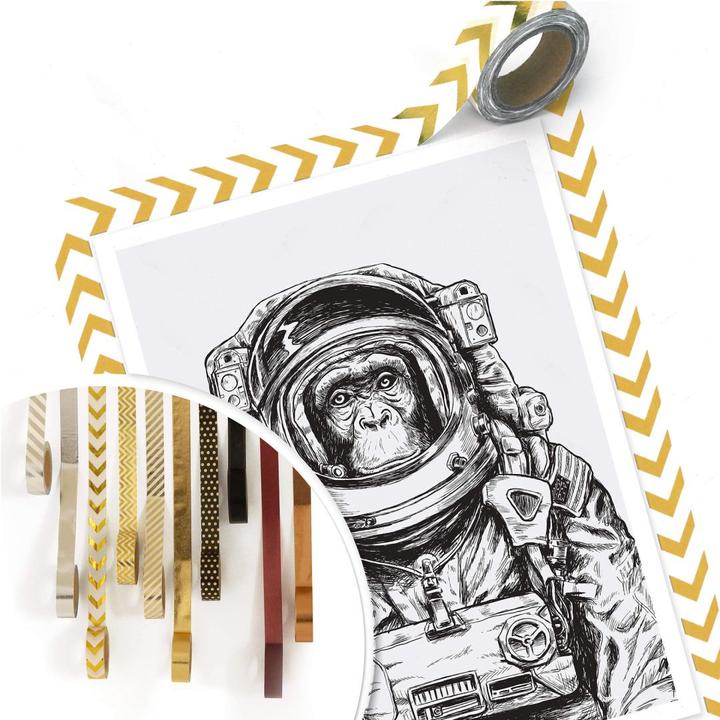 Actual product image Trenddeko Space Monkey (50 x 60 cm)
