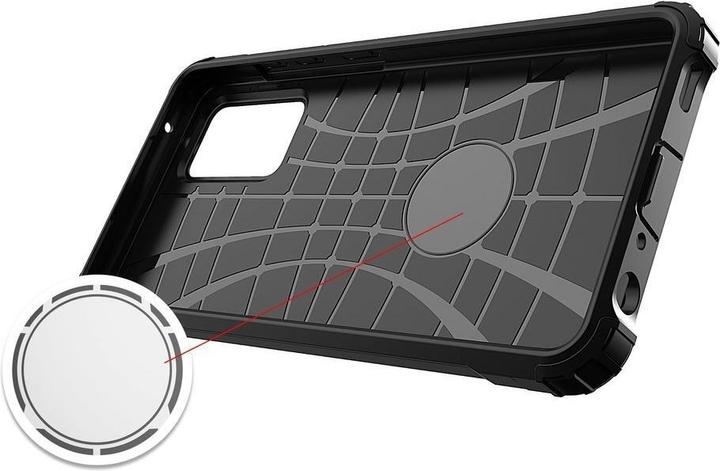 Image du produit Hurtel Housse Hybride Armor Cover pour Samsung Galaxy A72 4G doré (Samsung Galaxy A72)