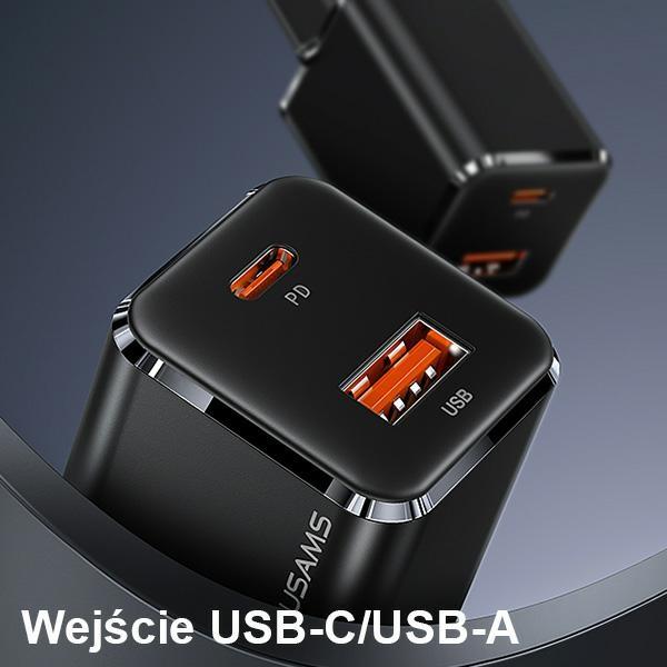Productafbeelding Usams 33W Dubbele Poorten GaN Mini Snelle Lader (33 W)