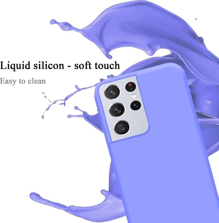 Image du produit Cadorabo TPU Liquid Silicone Case Housse (Samsung Galaxy S22 Ultra)