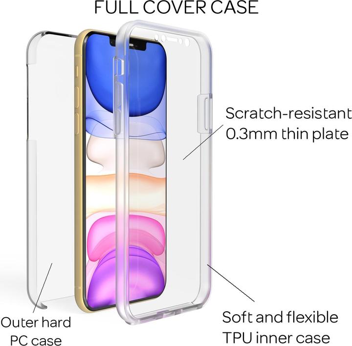 Immagine prodotto Nalia Custodia per cellulare a 360 gradi (Apple iPhone 11)