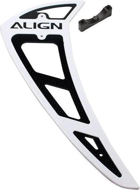 Actual product image Align 800E PRO Vertical tail Carbo