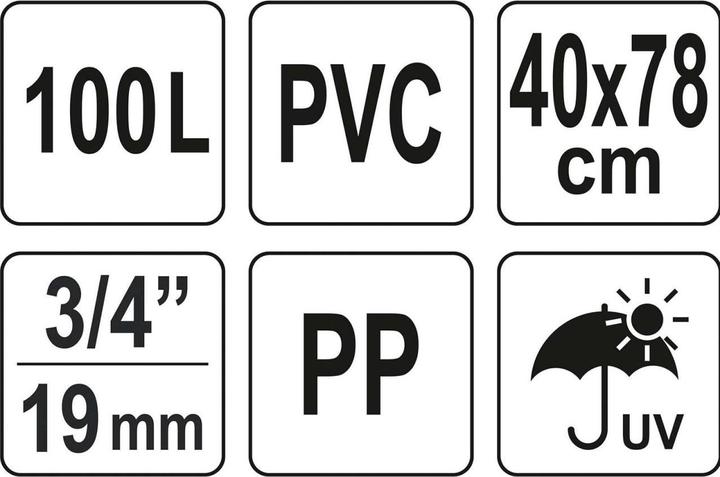 Produktbild Flo-pak FLO Wassertonne (100 l)