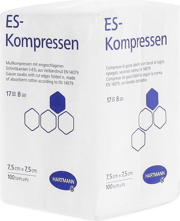 Actual product image Hartmann ES-Kompressen 12fach 10x10cm