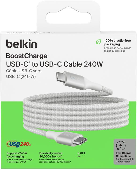 Produktbild Belkin CAB015bt2M (2.20 m, USB 2.0, 240 W)
