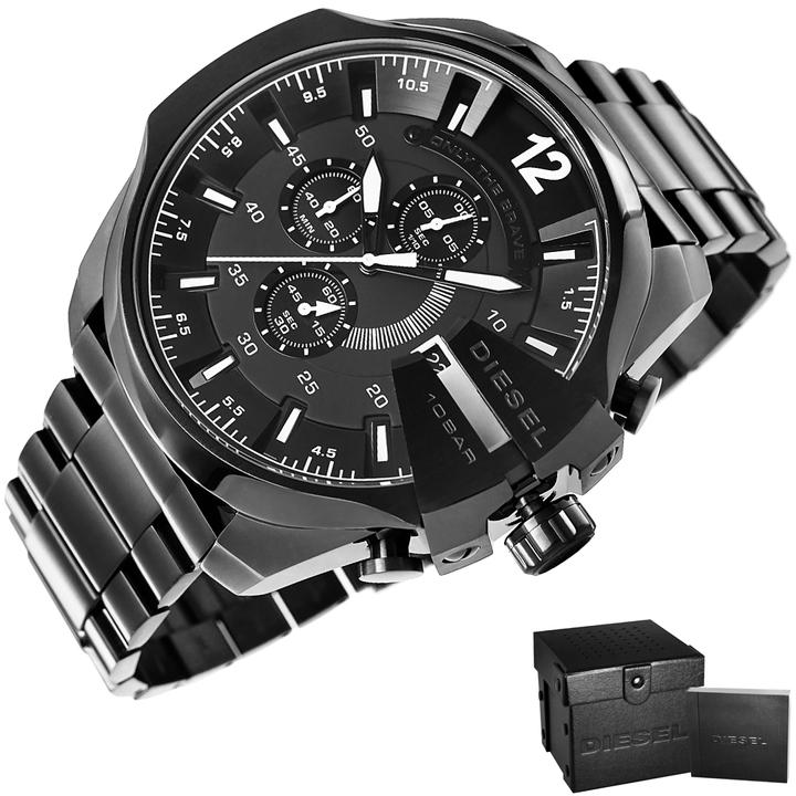 Actual product image Diesel Mega Chief (Analogue wristwatch, Chronograph, 51 mm)