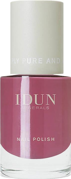 Immagine prodotto IDUN Minerals Nail Polish Rodonit (Bordeaux, Smalto per unghie effetto gel)