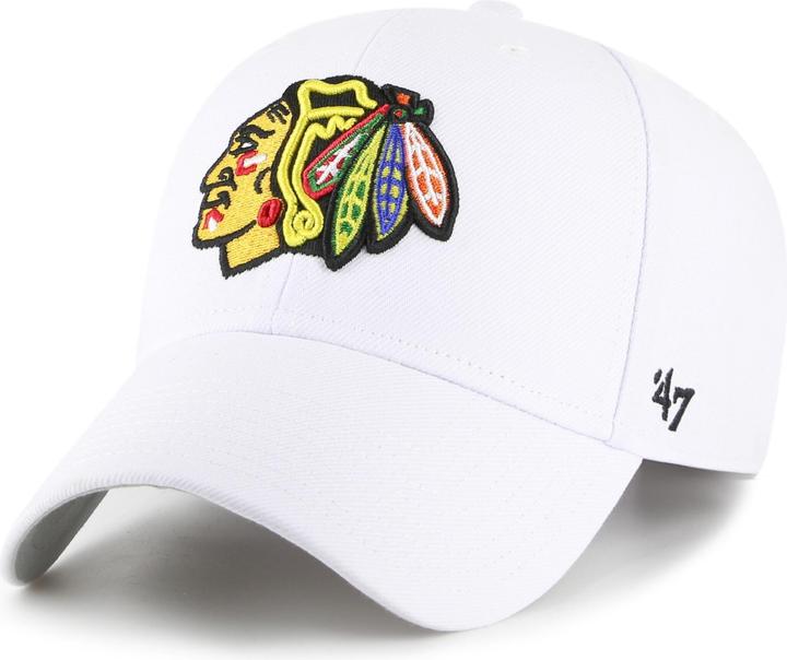 Actual product image 47 Brand Relaxed Fit Cap - NHL Chicago Blackhawks White