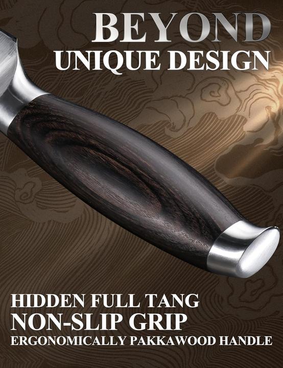 Image du produit Wildmok 5-teiliges Profi-Messerset (20.50 cm)