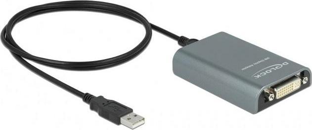 Immagine prodotto Delock Adattatore USB2.0: HDMI/DVI/VGA (DVI, VGA, HDMI, 8.90 cm)