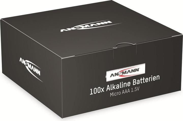 Actual product image Ansmann Alkaline Batterie (100 pcs., AAA, 540 mAh)