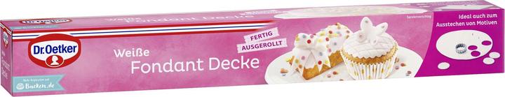 Dr. Oetker Fondant Decke Weiss (450 g)