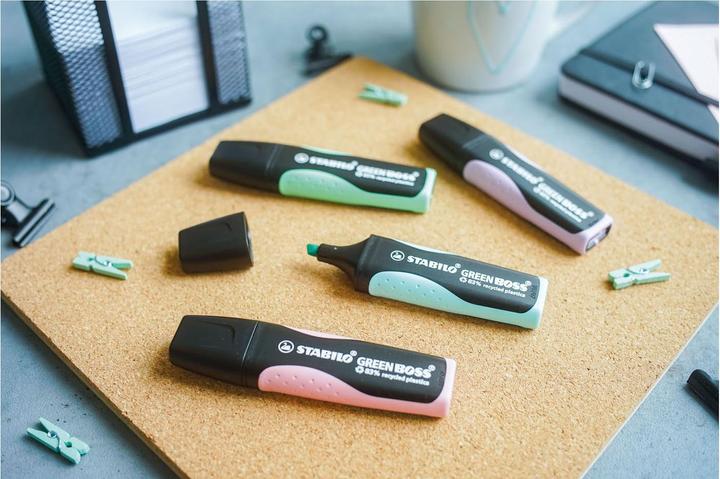 Image du produit STABILO Surligneur GREEN BOSS (Multicolore, 5 mm, 8 x)