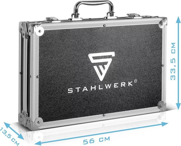 Actual product image Stahlwerk Buchsenlager-Abzieher 27-teilig Silentlager-Werkzeug Radlager-Abzieher