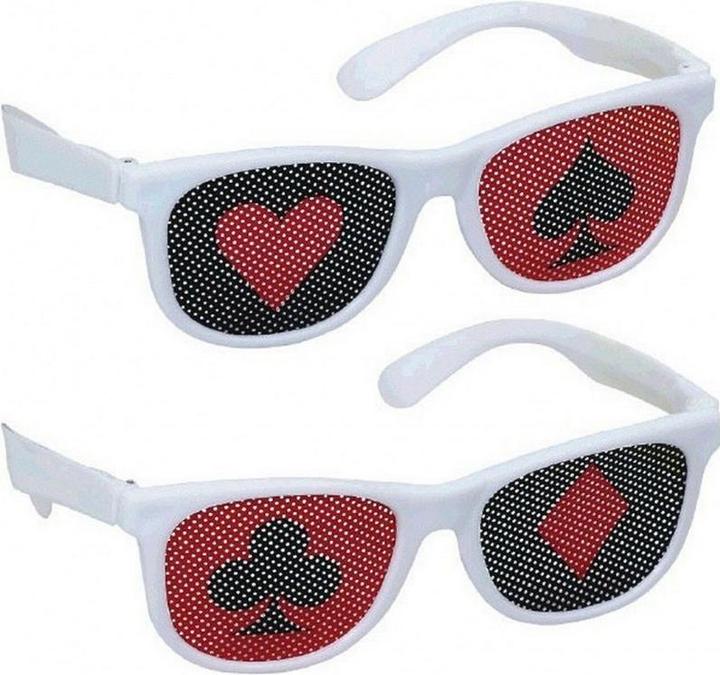 Actual product image Amscan Poker Night Party Glasses (Pack of 10)