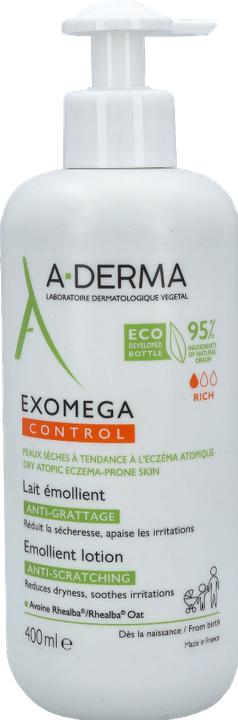 Produktbild A-Derma Exomega Control Emollient Lotion (Körperlotion, 400 ml)