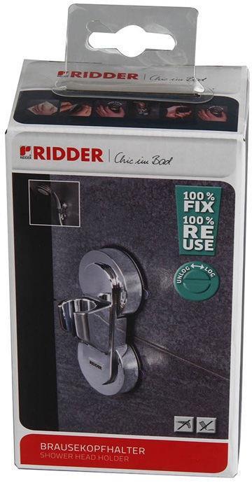 Produktbild Ridder Brausekopfhalter 5x6,5x14,5 cm Chrom