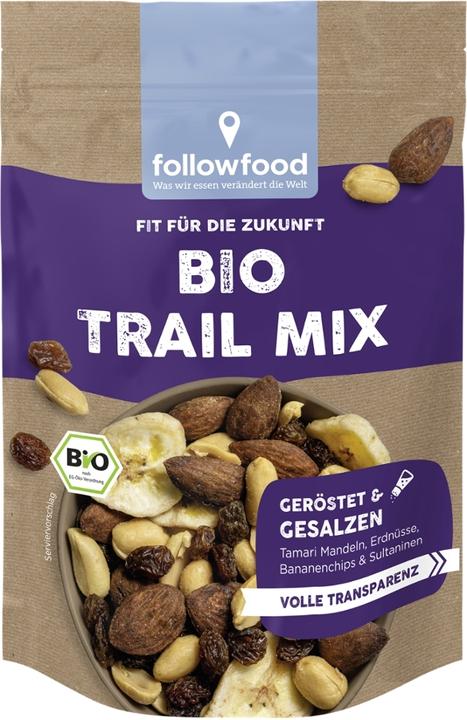 Produktbild Followfood Trail Crunch geröstet und gesalzen (125 g)