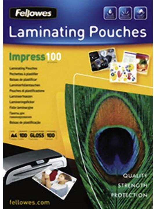 Immagine prodotto Fellowes Impronta 100 (A4, 100 Pezzo/i, 100 µm)
