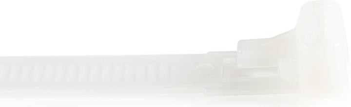 Image du produit StarTech 12cm(5") Liens de serrage réutilisables, 7mm(1/4") de large, 30mm(1-1/8") de diamètre 22kg(50lb) (Serre-câbles en plastique, 8 mm, 100 pcs)