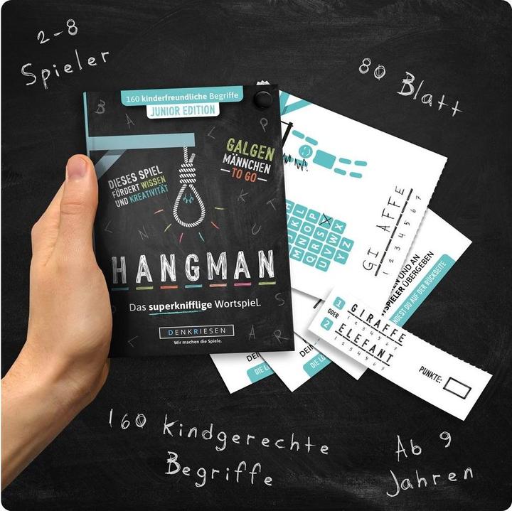 Actual product image Denkriesen Hangman - Junior Edition (German)