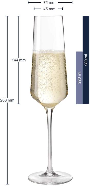 Image du produit Leonardo Puccini (28 cl, 6 Verres, Flûtes à champagne)