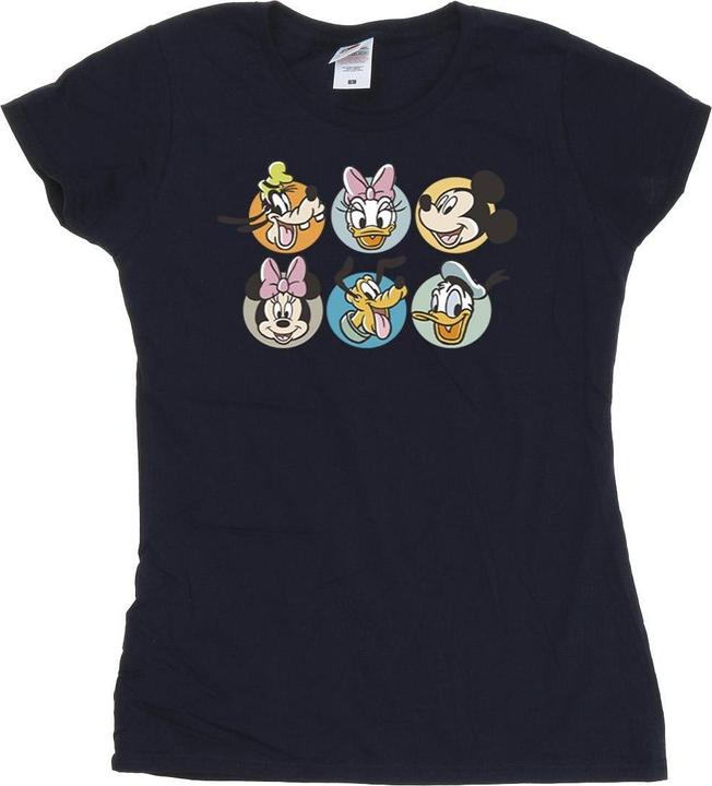 Disney Mickey Mouse And Friends Faces TShirt (XL)
