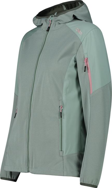 Immagine prodotto CMP Campagnolo Giacca Softshell Jacquard da donna con cappuccio e zip (36)