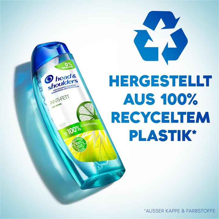 Actual product image Head & Shoulders Anti-Fett (250 ml, Liquid shampoo)