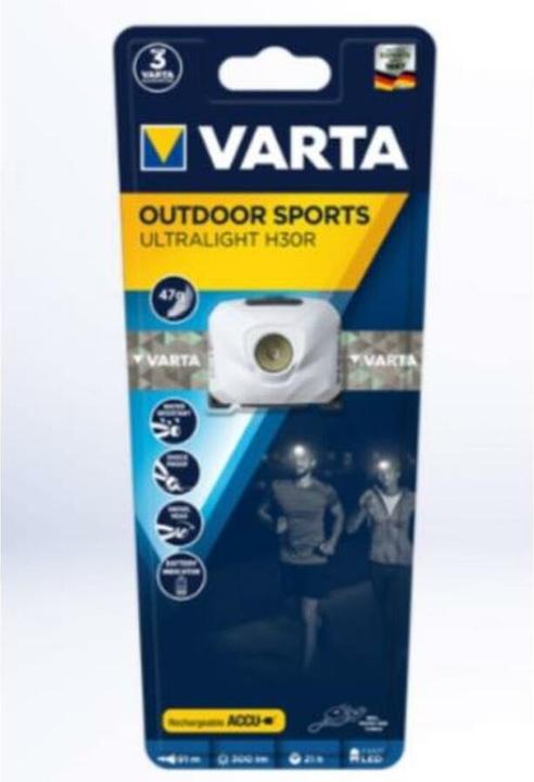 Actual product image Varta Ultralight H30R (300 lm)