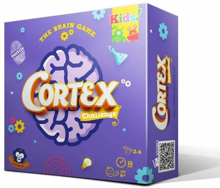 Actual product image Asmodée MAC0002 - Cortex Challenge Kids, card game, for 2-6 players, from 6 years (German)