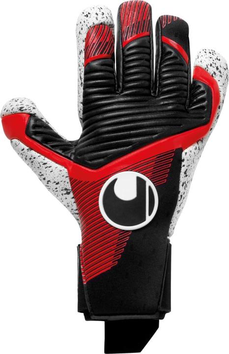 Produktbild Uhlsport Powerline Supergrip HN Torwarthandschuhe schwarz/rot/Weiss (7)