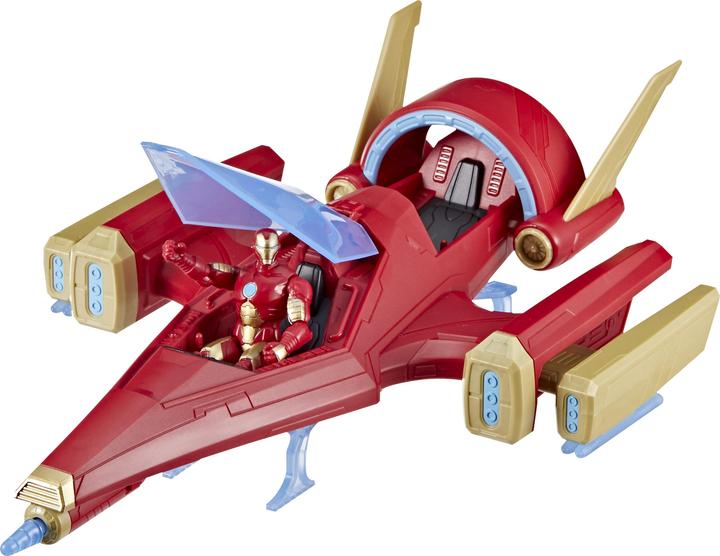 Image du produit Hasbro Epic Hero Series Iron Man Repulsor Blast Battle Jet