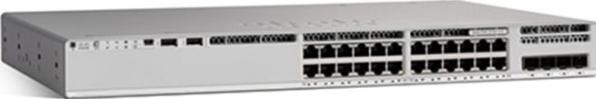 Image du produit Cisco 24 Port Rail PoE+ Switch C1000-24P-4X-L (24 Ports)